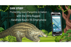 Protecting Pangolins in Gabon with the help of an ultra rugged Android Smartphone