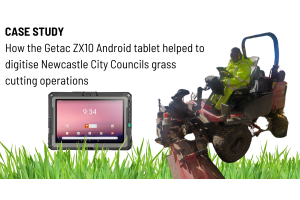 Enhancing Efficiency: How an Android tablet helped Newcastle City Council digitise grass cutting operations