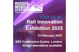 RUGGED MOBILE Systems are heading to the Rail Innovation Exhibition 2025