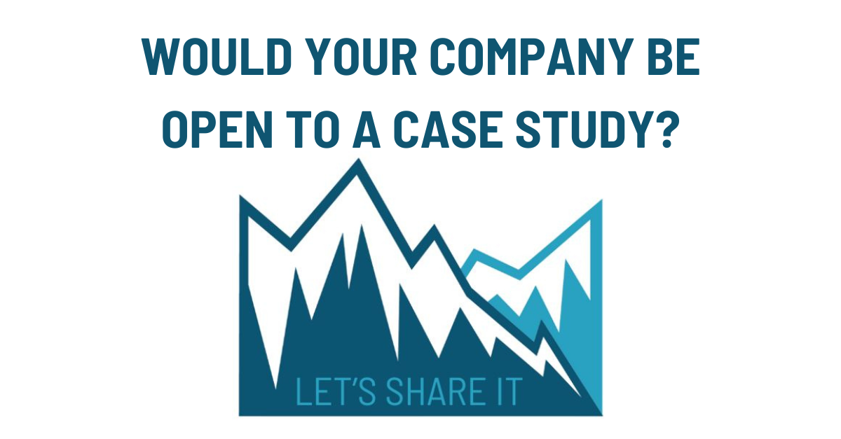 Would your business like to provide a case study?